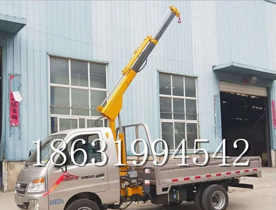 和田地区随车吊机 多功能液压伸缩吊12/24V车载吊12V液压车载吊轻卡那里有那里有随车吊机